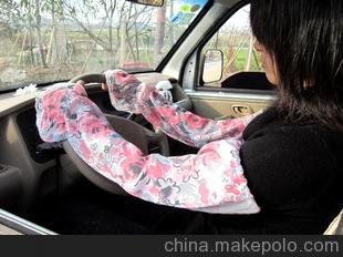 夏季防晒袖套/雪纺透气防晒套袖/防太阳手套袖套0089