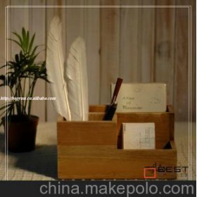 厂家直销 ZAKKA收纳盒 木质收纳盒 收纳盒 化妆工具收纳盒