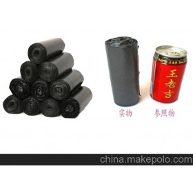 新料加厚垃圾袋 点断式垃圾袋 增厚型黑色垃圾袋 宾馆垃圾袋