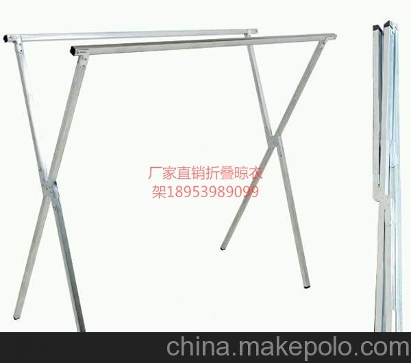 生产厂家折叠晾衣架 临沂大型晾衣架厂家直销 简易晾衣架