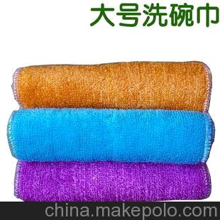一代韩国竹纤维洗碗巾27*30规格 吸水不沾油/百洁布