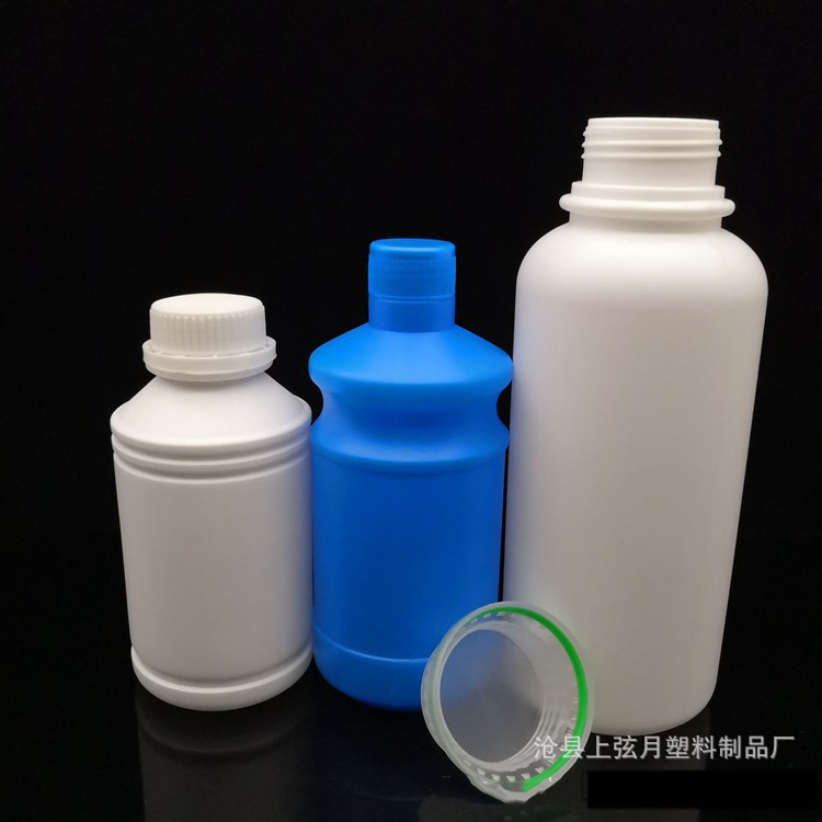 100g方形兽药塑料瓶 片剂塑料瓶 粉剂瓶 样品瓶1