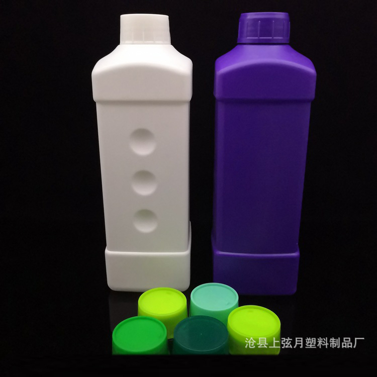 1000ml绿叶洗衣液包装瓶 PE材质塑料瓶